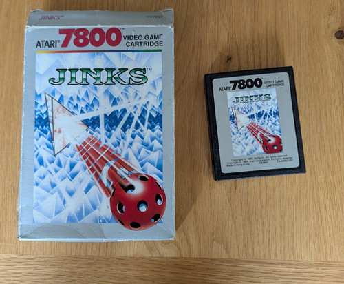 Atari 7800 jinks cartridge - atari,