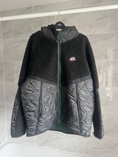 Nike Men’s Heritage Insulated Sherpa Hybrid Jacket Hooded - XL - Black