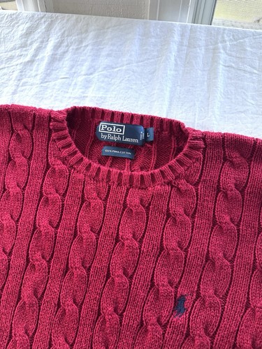 Polo ralph lauren red cotton - polo,