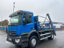 2016 Mercedes arocs 1832 4x2 18 ton 38 ton train. Hyva skip gear