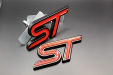 Red Black Front Grille & Rear