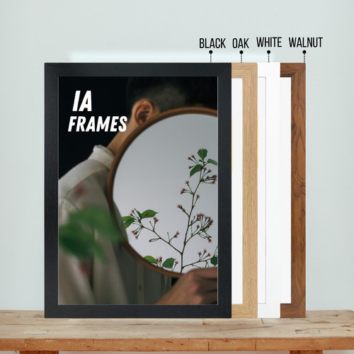 Black picture frame - black,