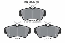 FRONT BRAKE PAD SET DISC BRAKE