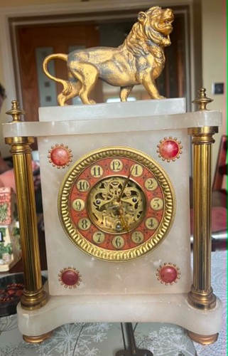 Antique french style alabaster - style,