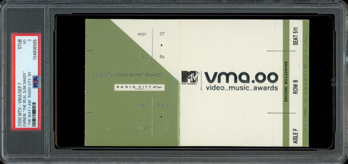 Mtv vma 2000 ticket - /,