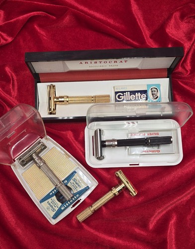 Antique vintage safety razor - vintage,