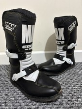**VGC** MAX EQUIPE Kids Youth Motocross MX Moto X Boots UK 3.5 - EU 36
