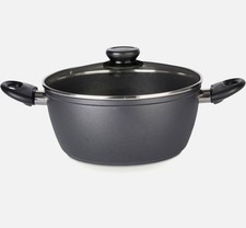 Zinel 4150 Non-Stick Stockpot/Casserole with Hard Anodised Induction Base, 20CM