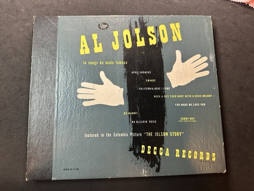 Jolson 78rpm decca - jolson,
