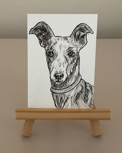 Aceo pen and ink - pen,