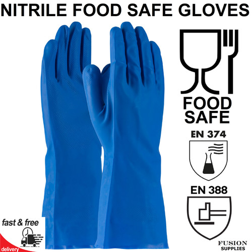Food rubber gloves - food, gloves.low