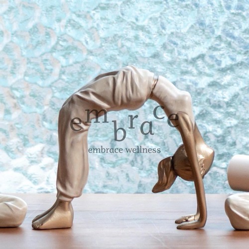 Handcrafted yoga lady figurine - handcrafted,