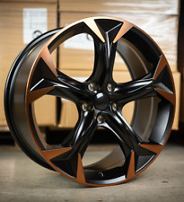 19"541 satin  blk bronze face alloy wheels vw golf audi/vw/tt/t4/a4/a3/a6/ tyres