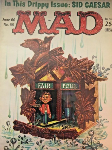 Mad magazine june 55 - magazine, 60