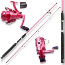 12FT 2PC CARP STALKER Pink Rod