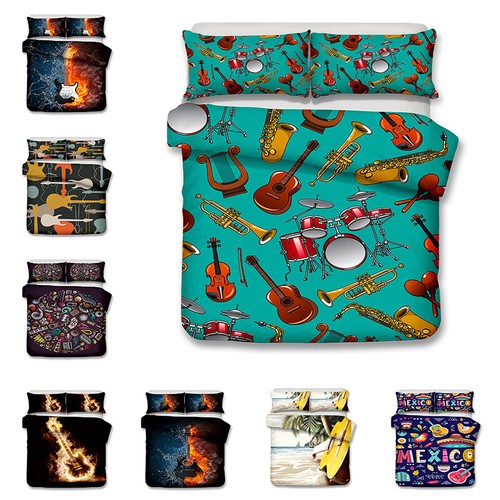 Quilt doona guitar color duvet - quilt,