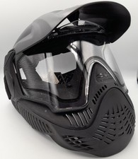 Valken Airsoft Mi-9 Black Paintball Helmet Perspex Visor - Adjusts One Size(H20)