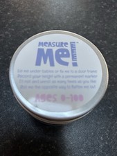 Measure Me! Pastel Rows Kid's Roll-Up Growth Door Frame Height Chart Baby