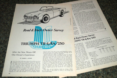 1970 triumph tr4 250 - triumph, tr4-4a-250
