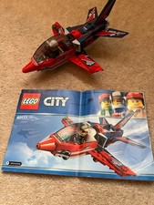 Lego City 60177: Airshow Jet  (100% Complete apart from instructions or box)