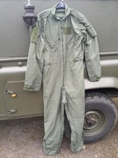 British RAF Flying Aircrew SUIT Coverall 185/104/82 Large Sage GREEN FR Current