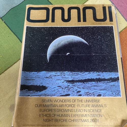 Vintage omni magazine december - omni,