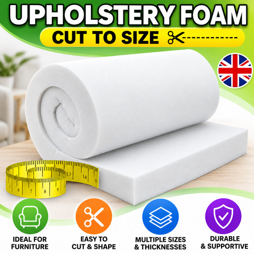 Upholstery foam cut size - foam,