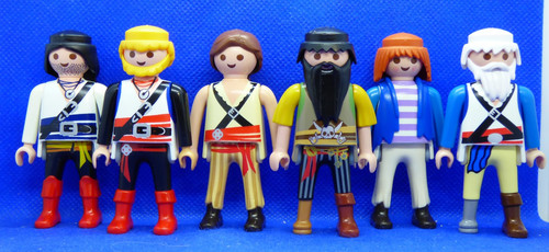Playmobil pirates 6x - playmobil, ls-4
