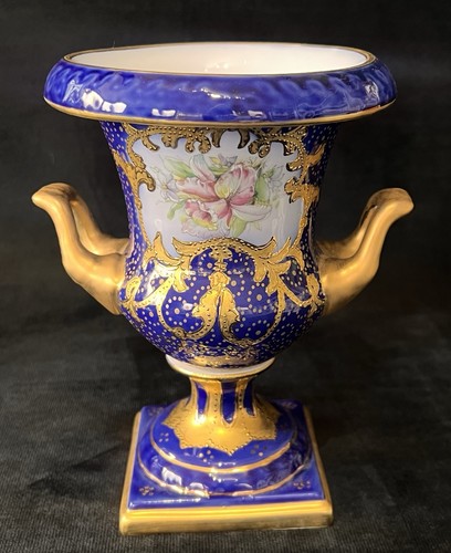 Cobalt blue gold twin handle - cobalt, &