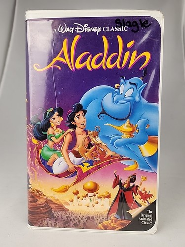 Disney aladdin vhs - aladdin, video