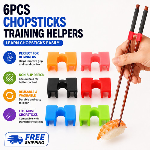 6pcs reusable chopsticks - reusable,