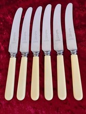 Great Used Set of 6 Faux Bone