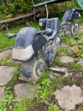 Vintage Whicksteed playground bike rocker equipment