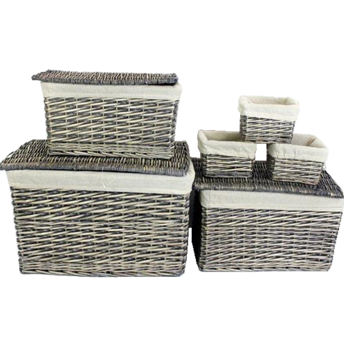 Wicker storage trunks - storage,