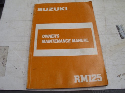 Oem suzuki 1987 rm125 - suzuki, (h)
