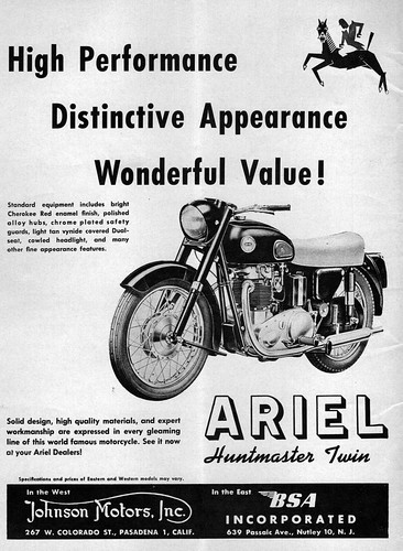 1957 ariel huntmaster - 1957,