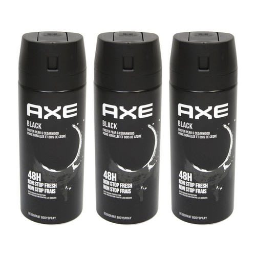 Axe black men deodorant - black, men's