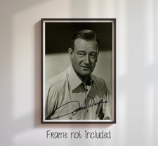 John Wayne Cowboy BW Auto Copy