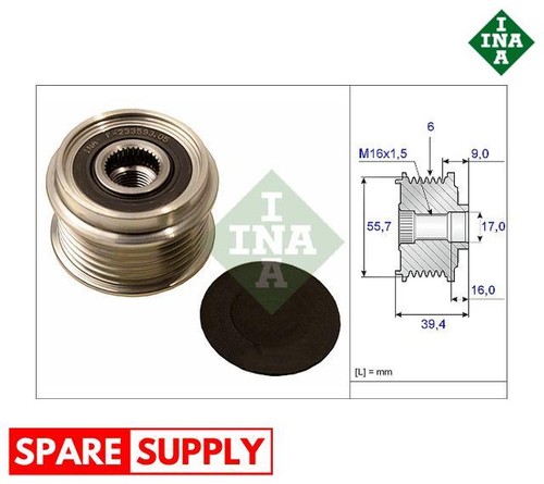 Alternator freewheel clutch - freewheel,