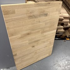 Solid Oak Kitchen Worktop Off Cut 60mm X 1000mm X 720mm J4-2