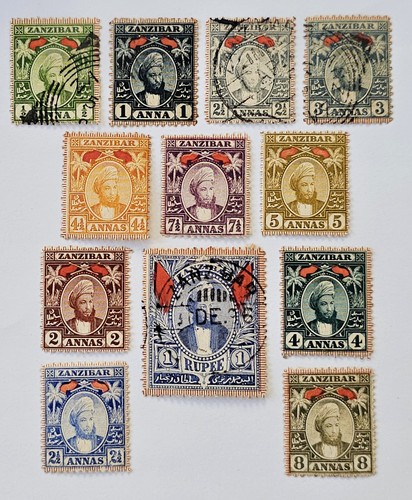 Zanzibar classics 1896 - classics, lot