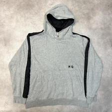 Adidas Hoodie Mens Large Y2K United Arrows & Sons Pullover Sweatshirt, Grey