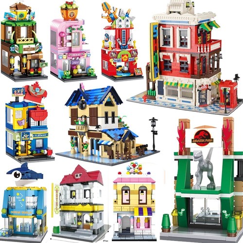 High street shops - high,