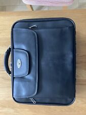 Laptop shoulder bag, Antler, leather: takes laptop up to 15 inches wide