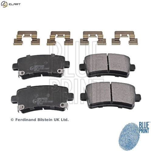 Brake pad set disc - brake,