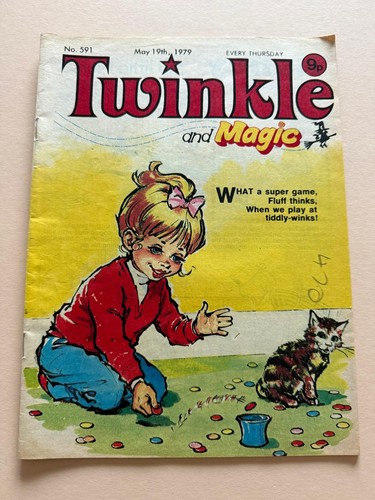Vintage comic twinkle - vintage,