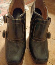 FRYE Brown  Leather Clog Style