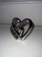 Chrome Silver Double LOVE