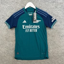 Arsenal Shirt Womens XS Green Adidas Heat.RDY Player Issue Jersey 2023/2024