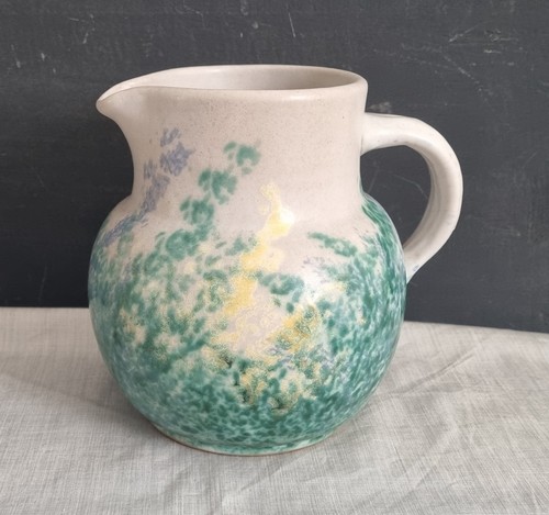 Vintage jug blue and - vintage,